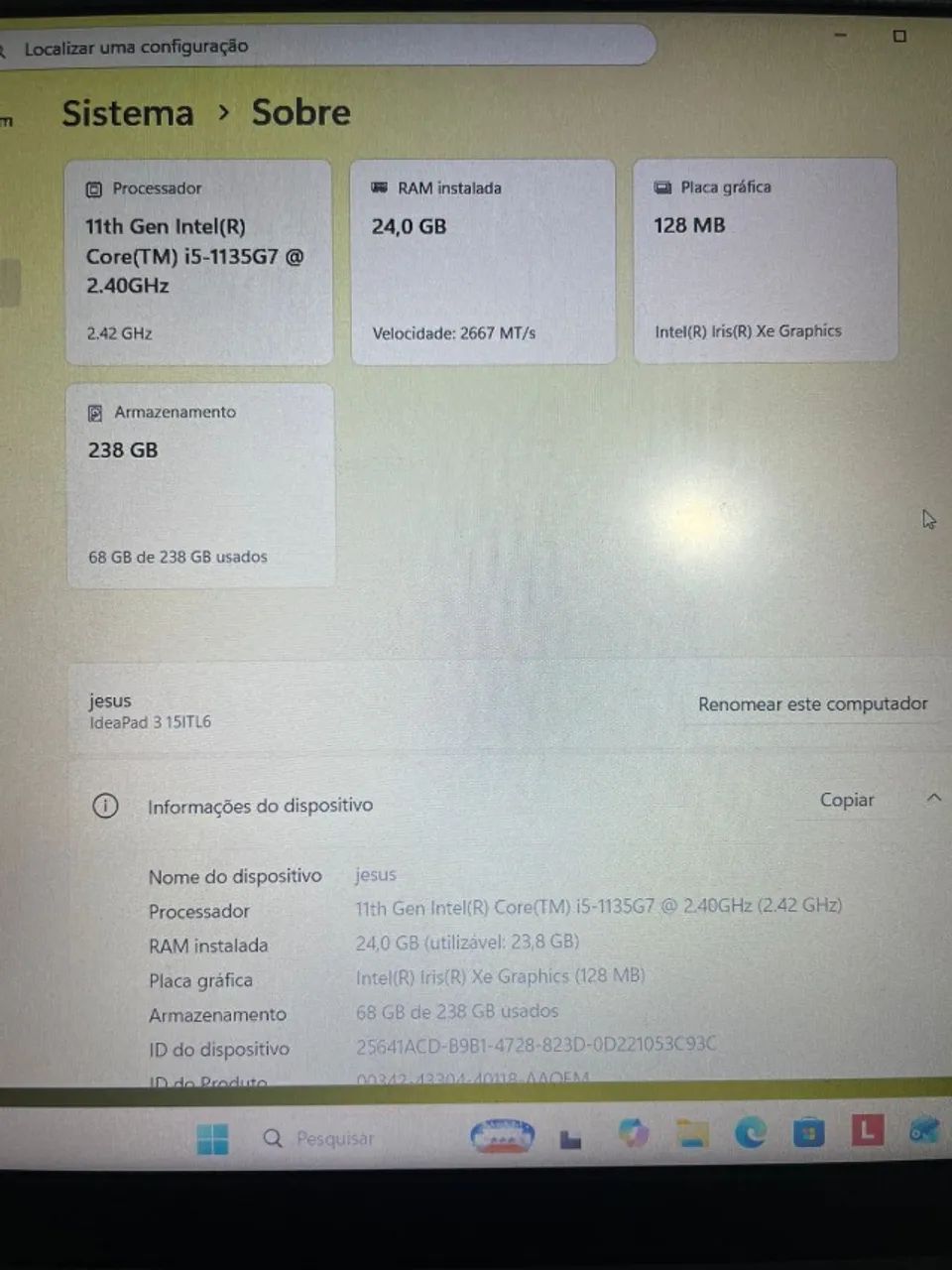NOTEBOOK 24GB RAM PARA ESTUDOS E TRABALHOS! - Foto 3