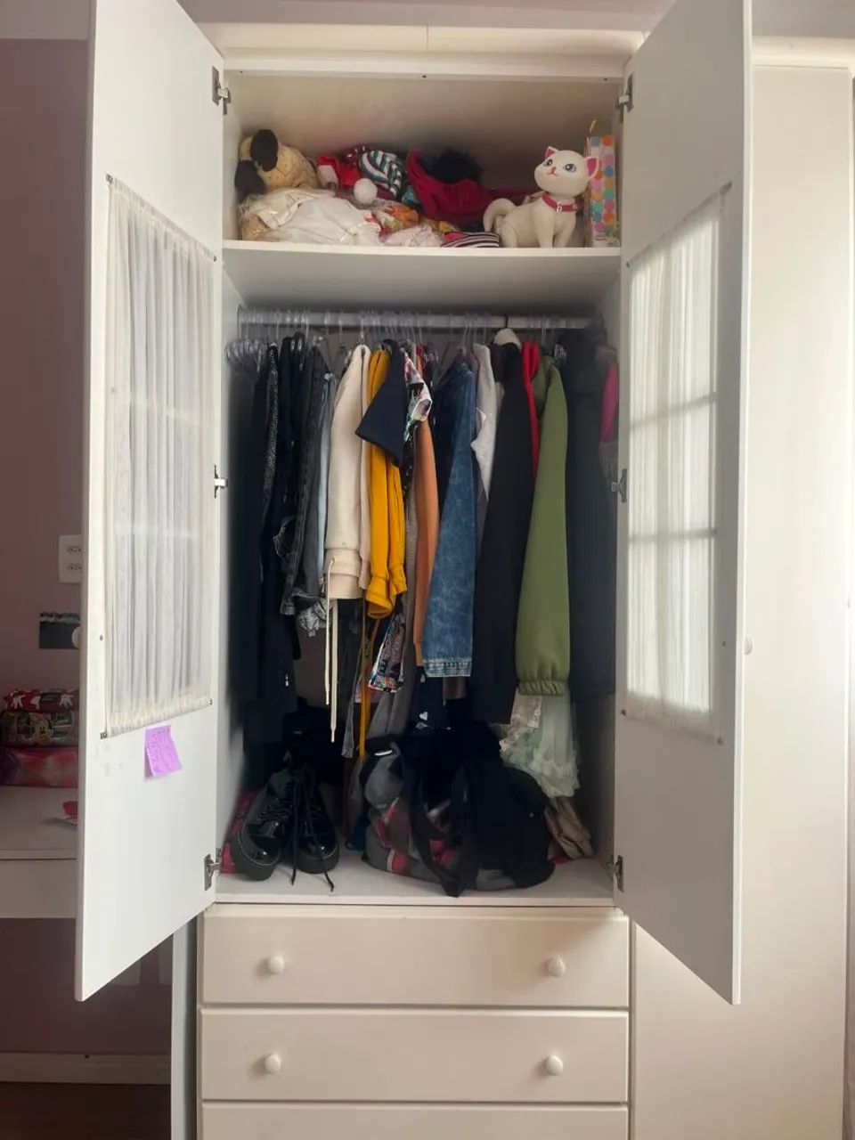 Guarda roupa e cômoda infantil  - Foto 3