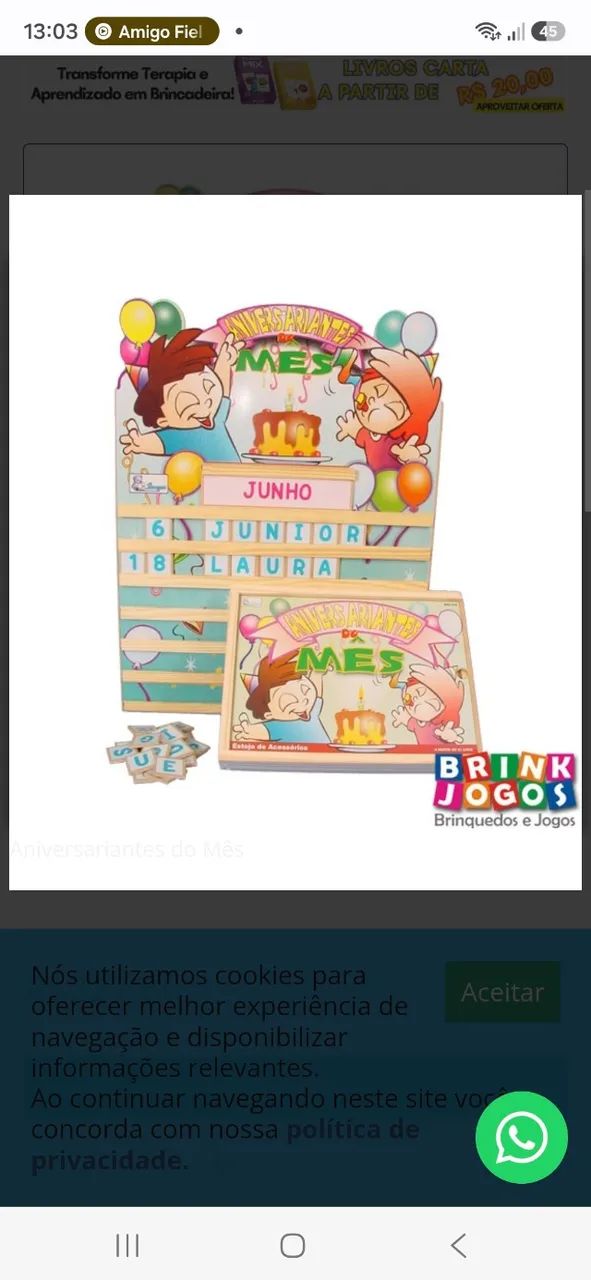 Brinquedos educativos