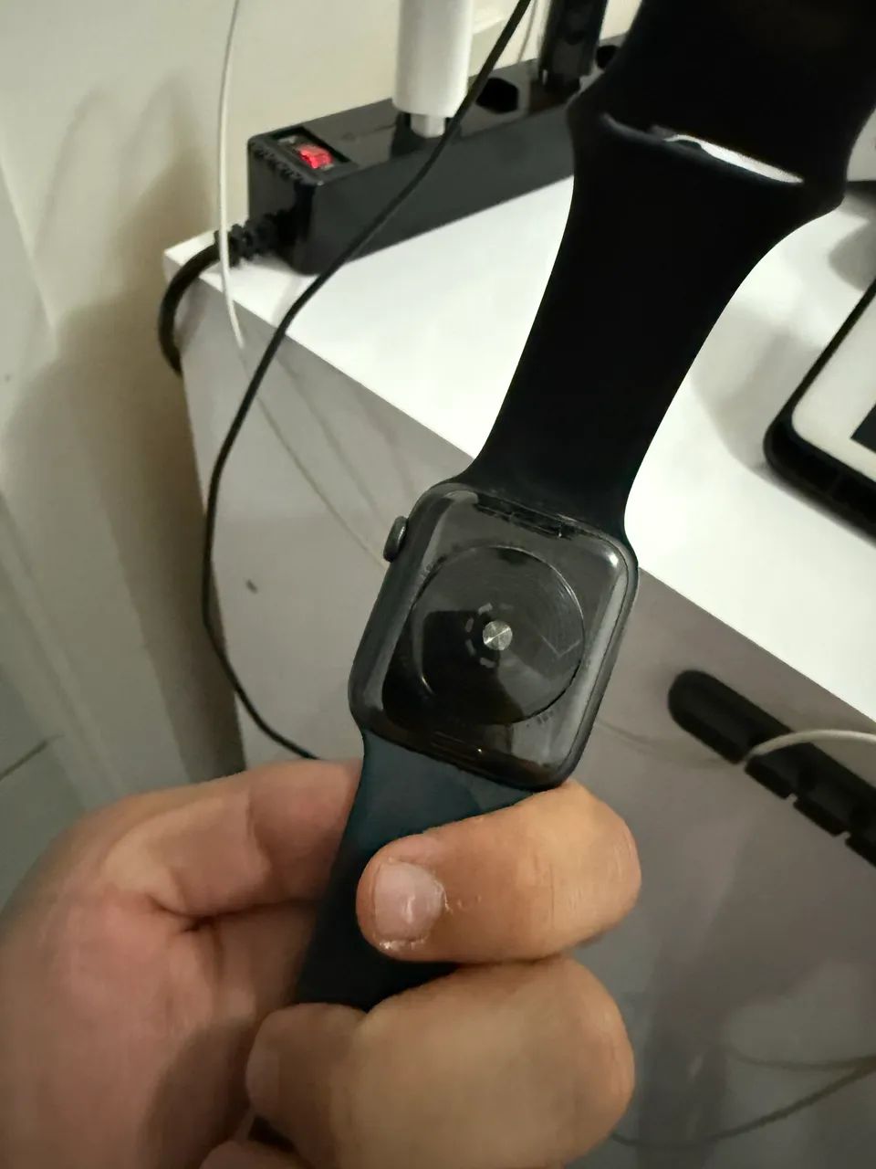 Apple Watch SE2 44mm com a tela trincada - Foto 3