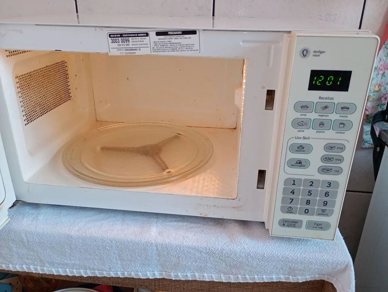 Microondas funcionando mas com falhas em algumas teclas - Foto 2