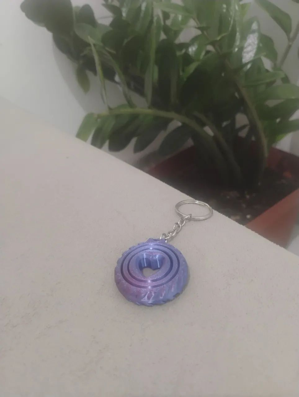 Chaveiro 3d ( coração )