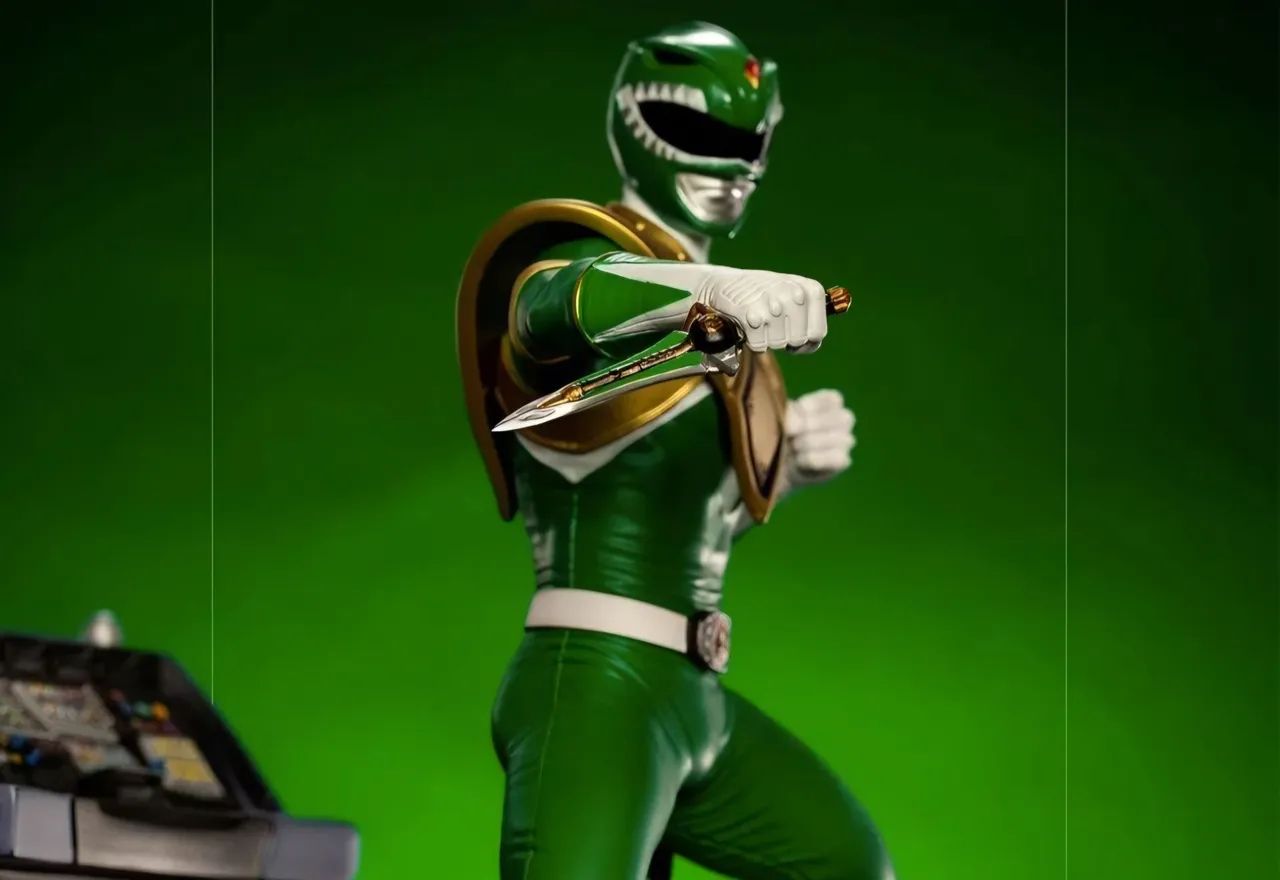 Iron Studios Green Ranger Power Rangers 1/10 Bds Art Scale - Foto 5