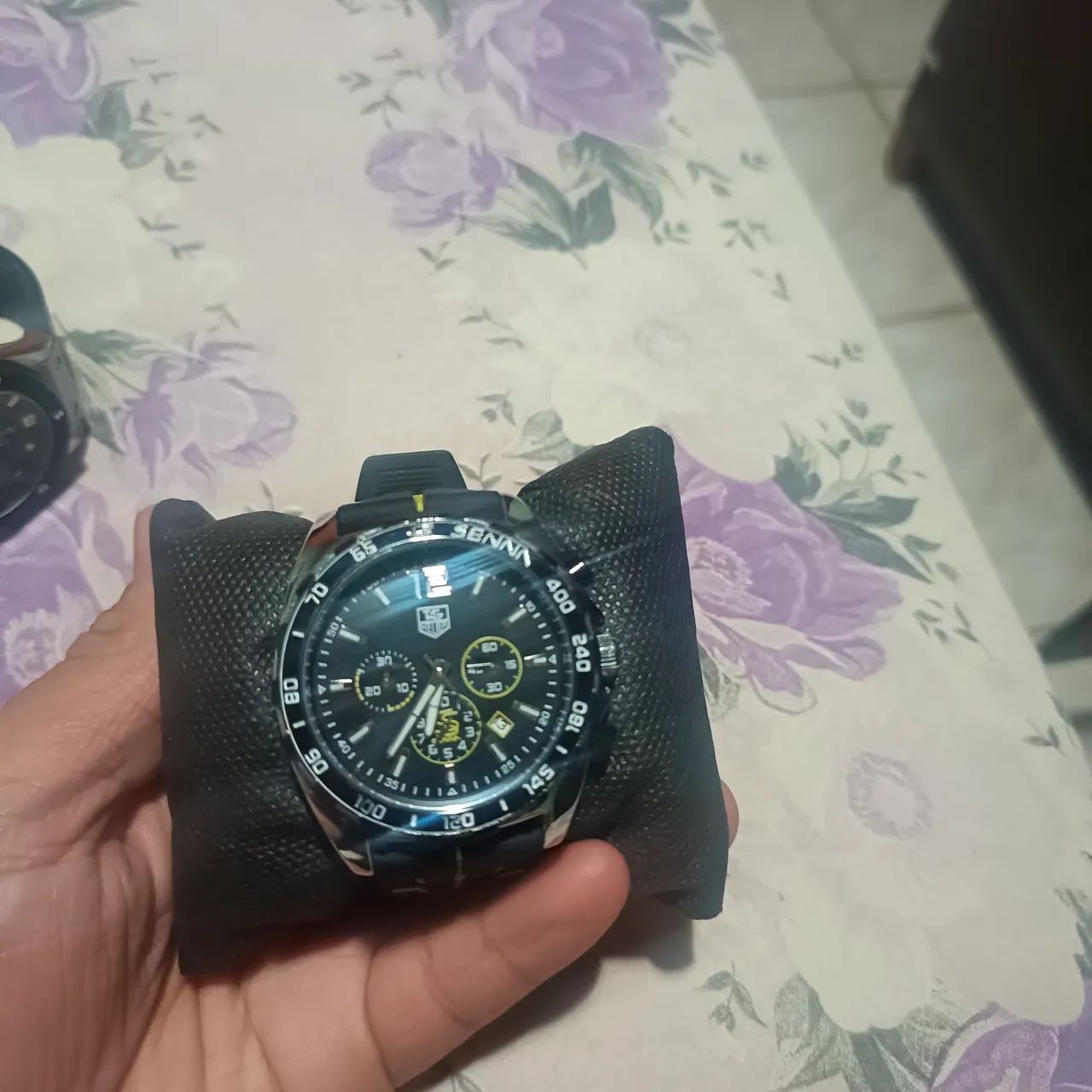 Kit Relógio tag heuer novo na caixa e prata 925 3m 70cm - Foto 4