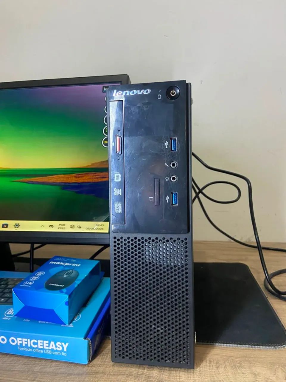 Pc LENOVO COMPLETO i3 de 6° geração 8GB DDR4 - 1ano de garantia  - Foto 3