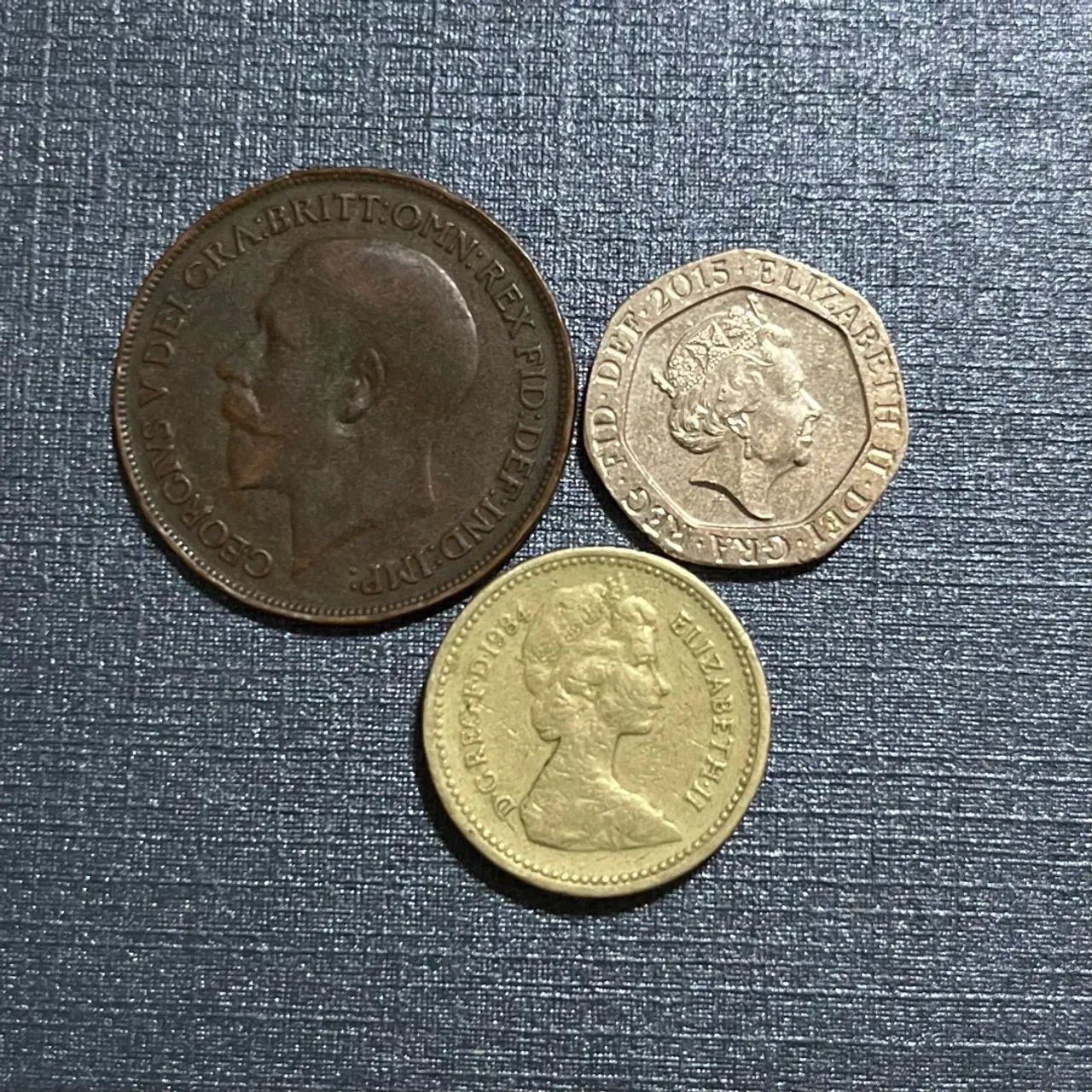 3 moedas Reino Unido  - Foto 2