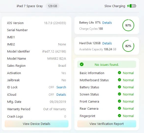 iPad 7th Geração 128GB Wifi e 4G - Foto 4