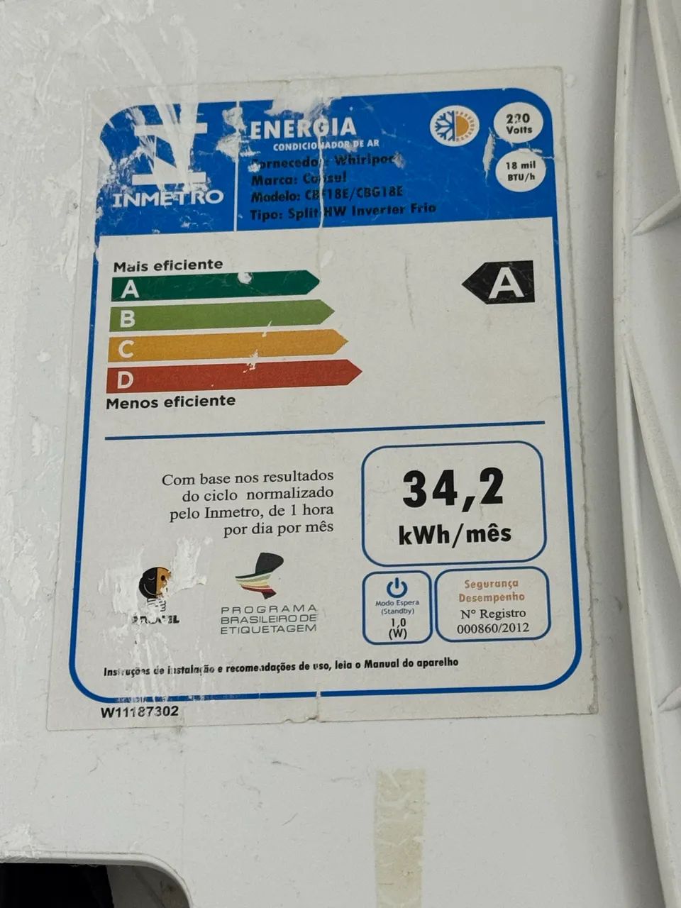 Ar condicionado Consul 18 mil btu - Foto 3