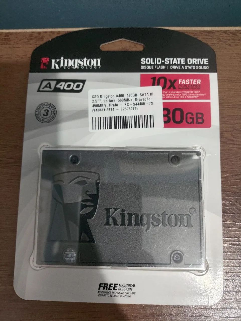 SSD 480GB Kingston 