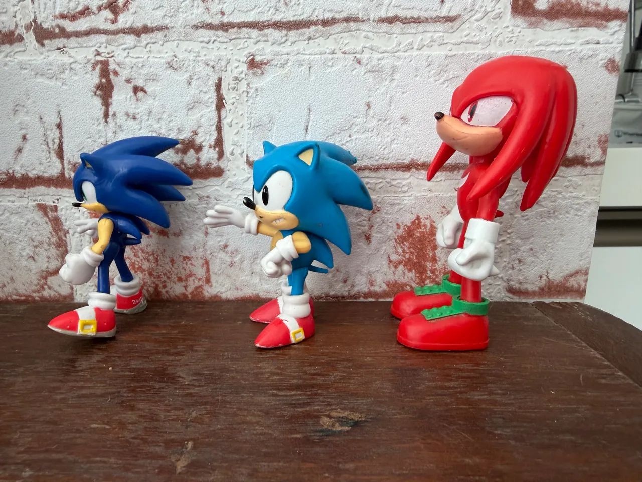 3 Sonics: Clássico, Moderno e Knuckles - Foto 2