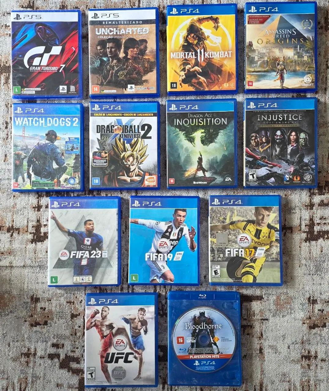 Jogos de PS4 e PS5