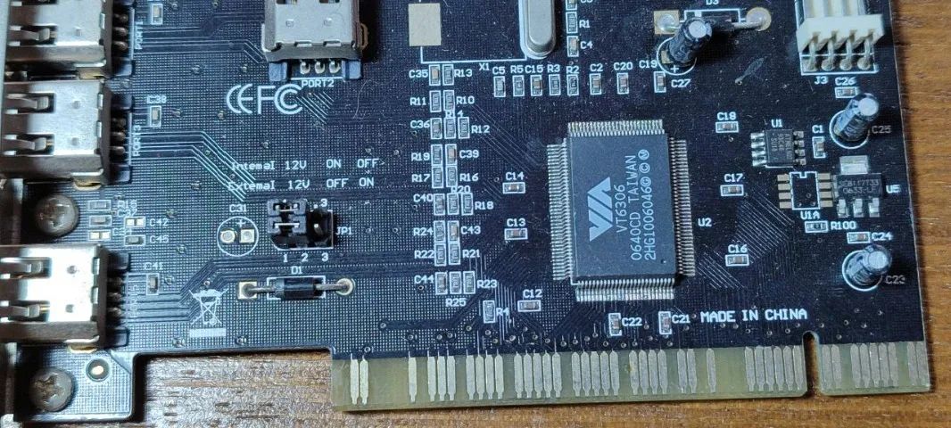 PCI FireWire IEEE 1394 com o controlador VIA VT6306 - Foto 3
