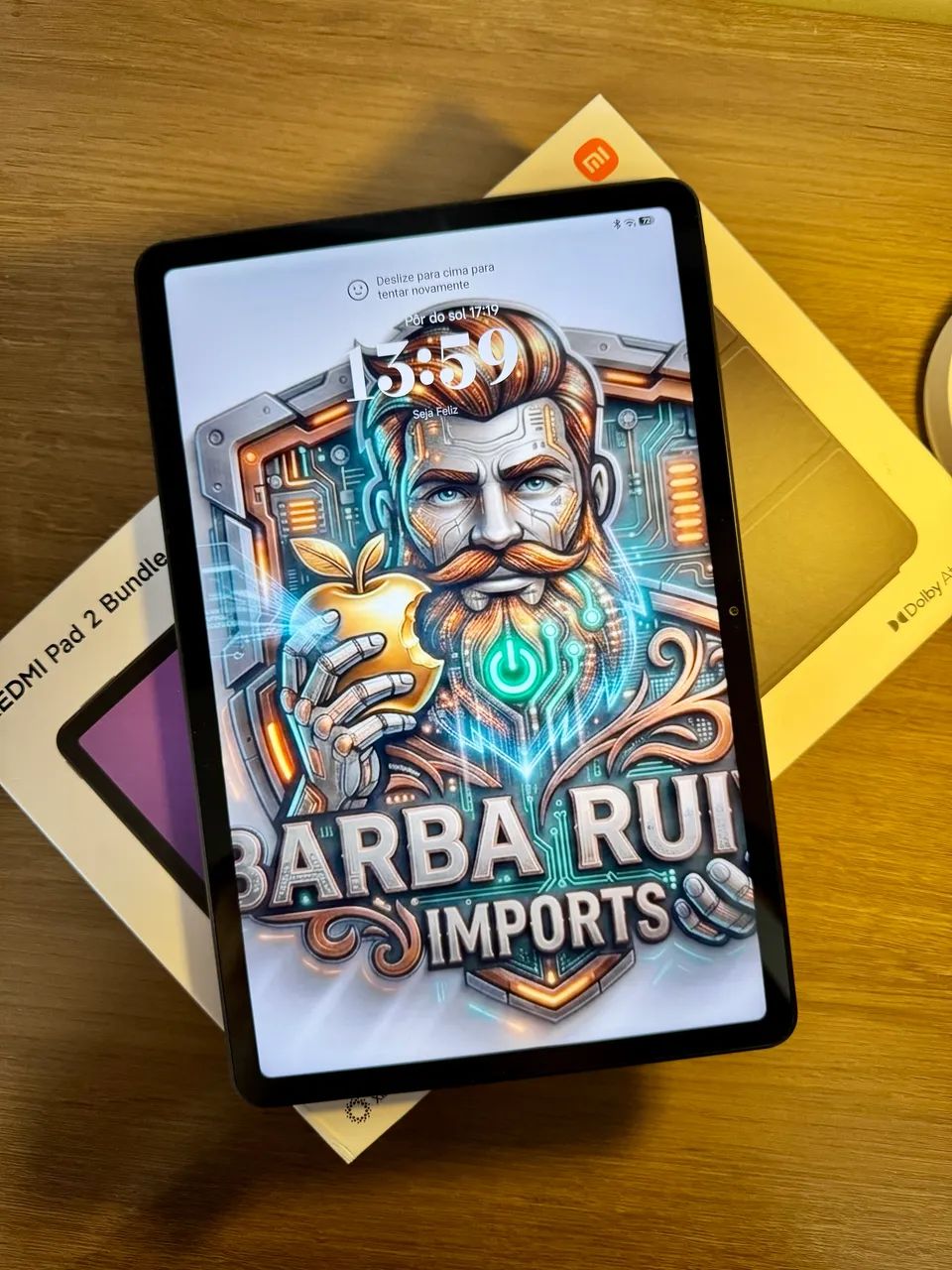 Redmi Pad 2 modelo 256gb com case do kit - Foto 2