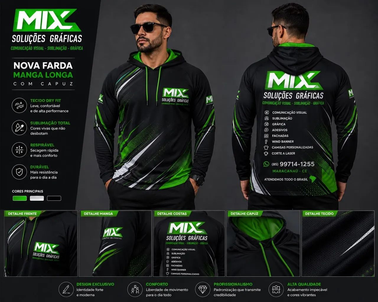 Camisas sublimada personalizada