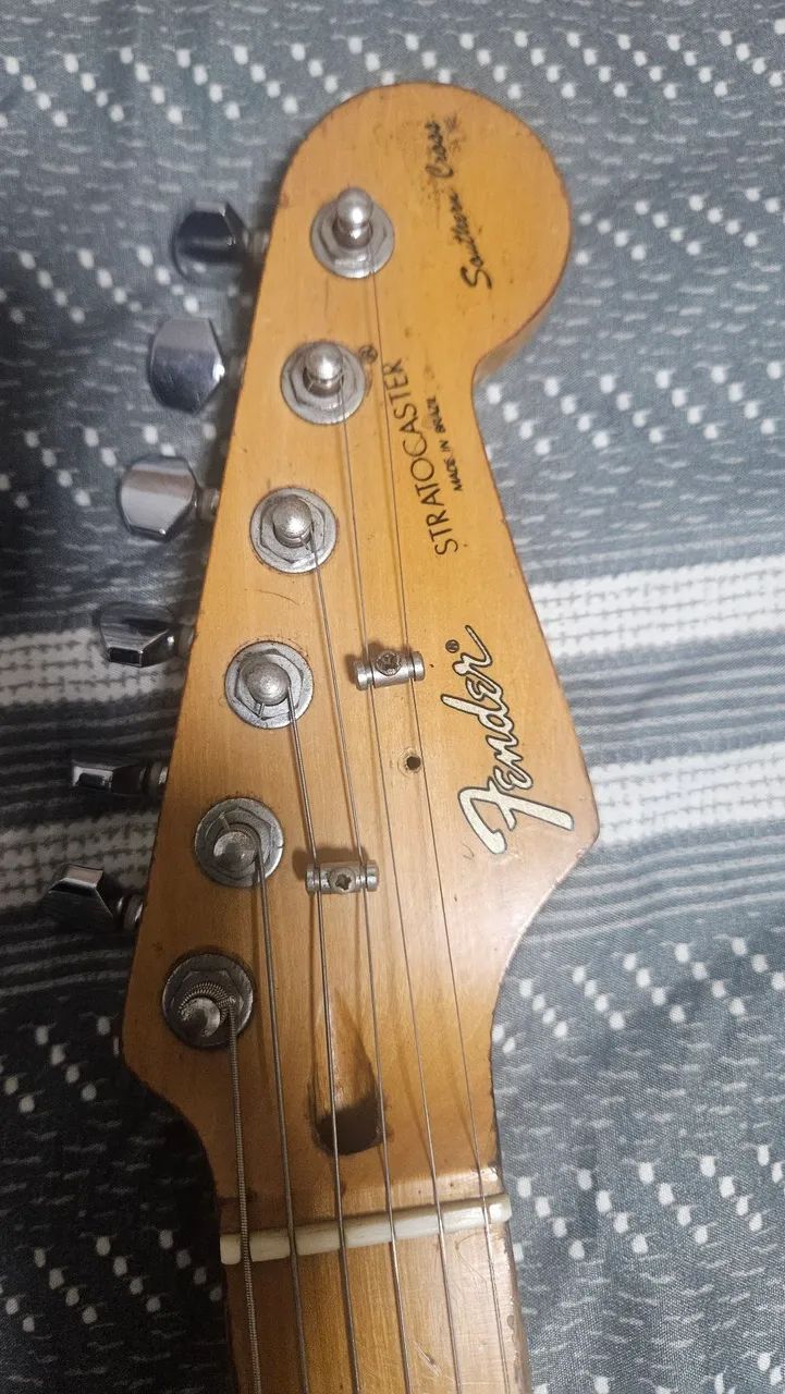 Guitarra Fender Southern Cross 1993 Cherry Red com check list!  - Foto 2