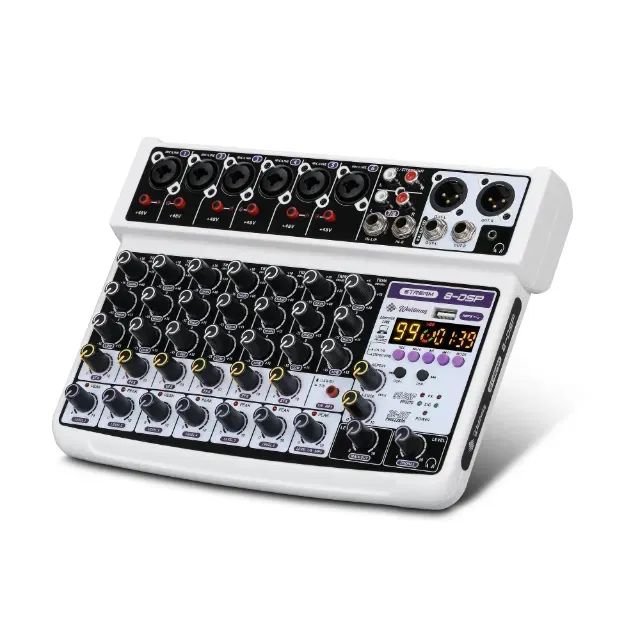 MESA DE SOM WALDMAN ST-8DSP (8 CANAIS / INTERFACE USB - Foto 3