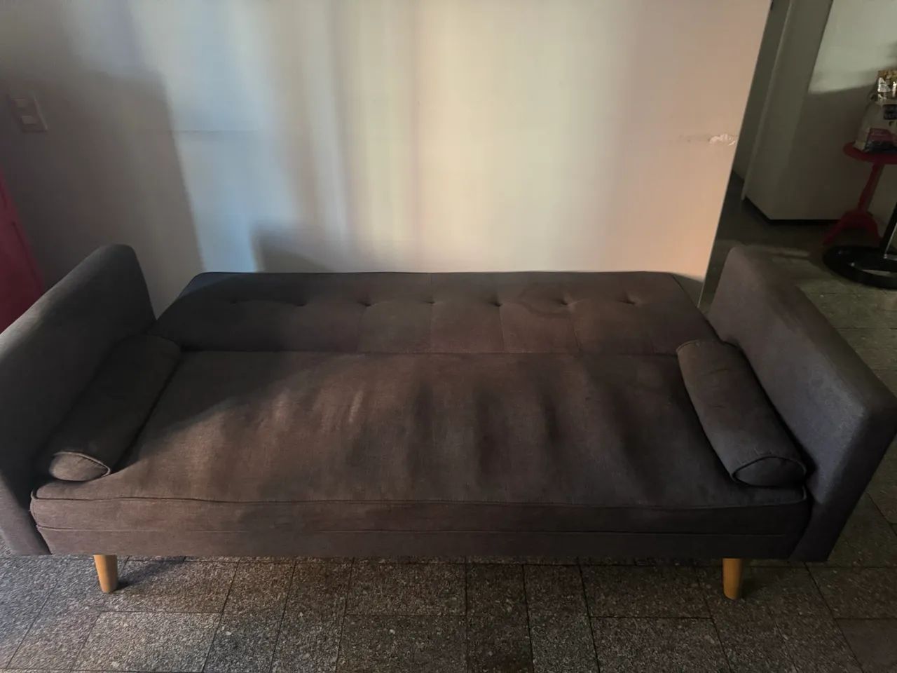 Sofá Cama Cinza - Foto 3