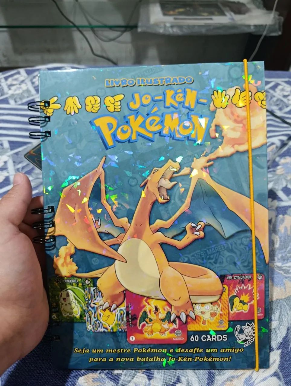 Jo ken pokémon coleção nova e álbum