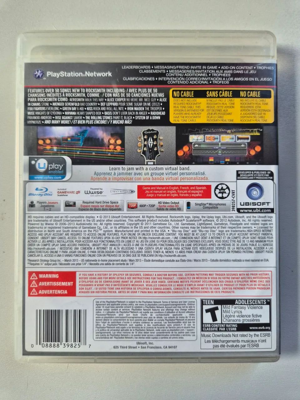 Rocksmith ps3 seminovo - Foto 3