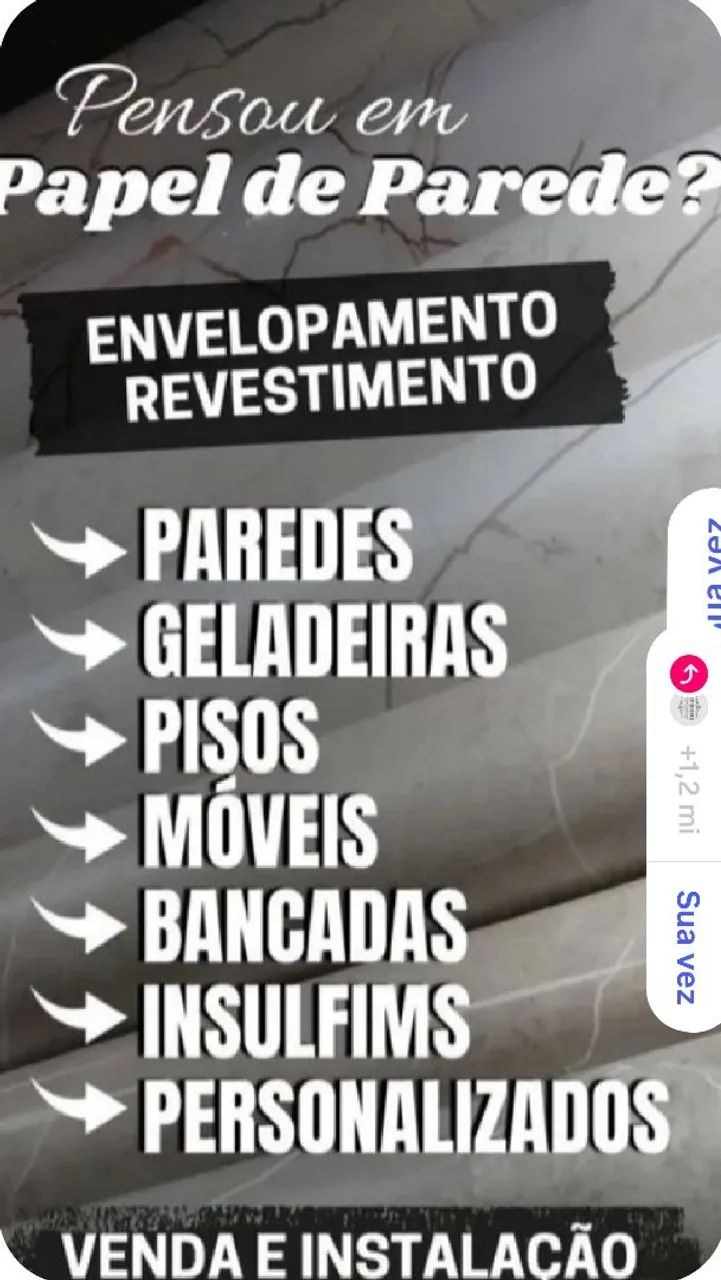 Envelopamento vinil