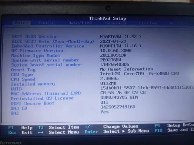 Notebook Lenovo X250, Ssd 512gb, I5 Com Docking Station (Usado) - Foto 5