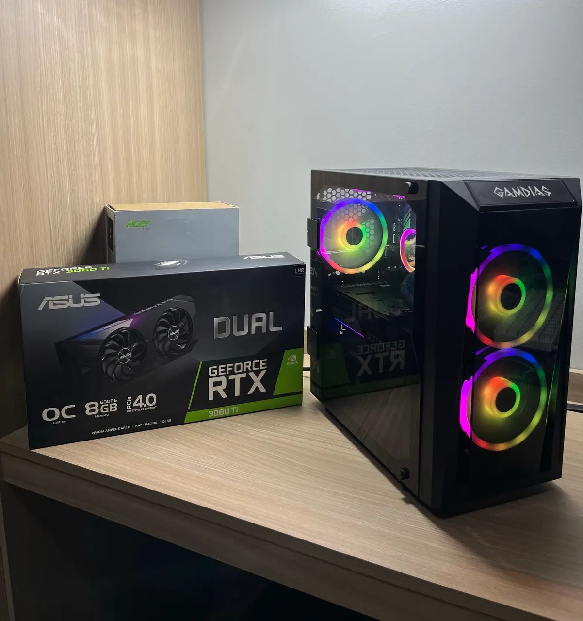 PC GAMER RTX 3060 Ti + i5 11ª + 32GB RAM
