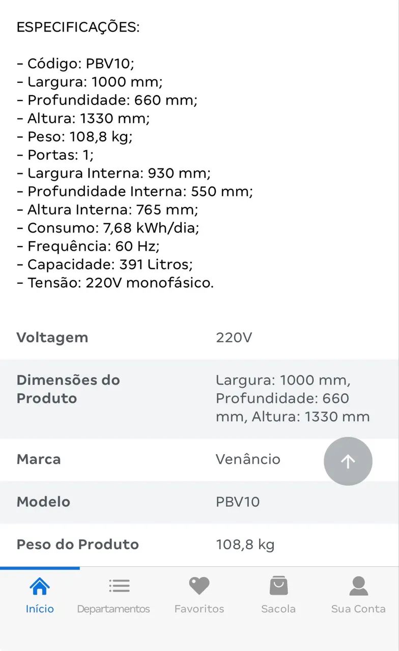 Vitrine refrigerada 1,00 m  - Foto 3