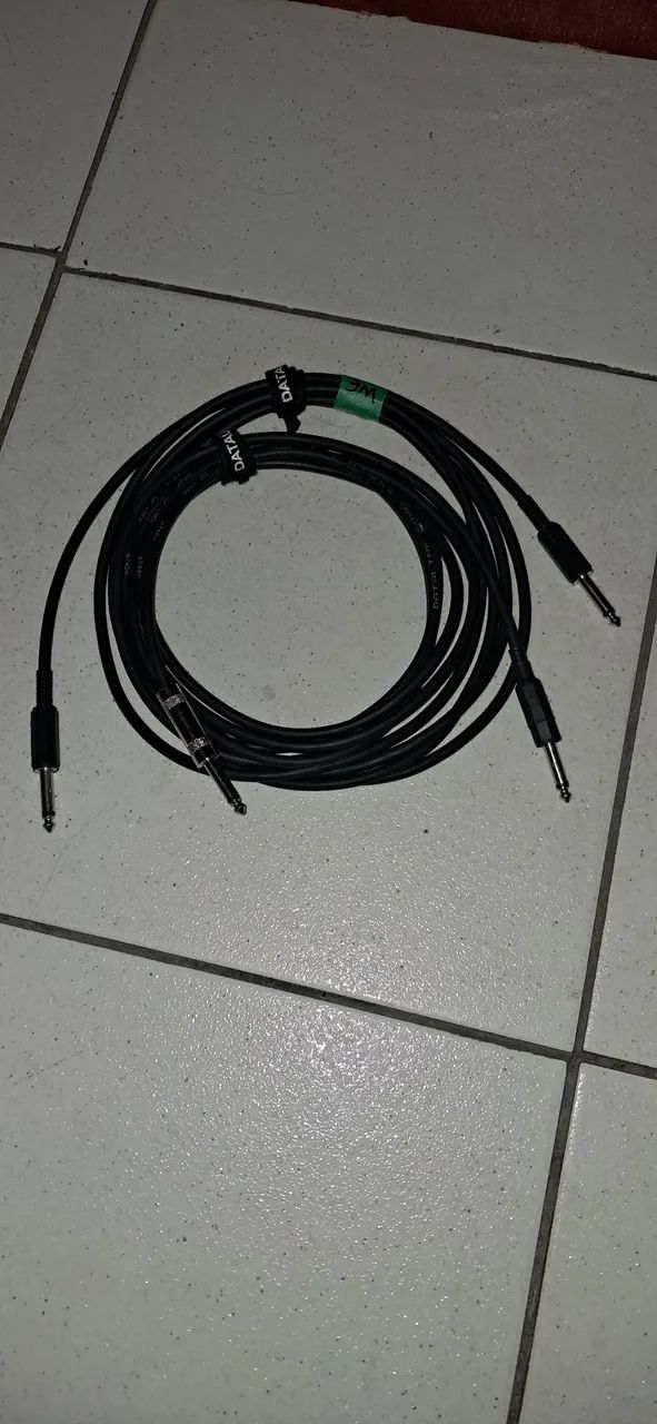 2 cabos 3 mts P10 Datalink 3mts cada