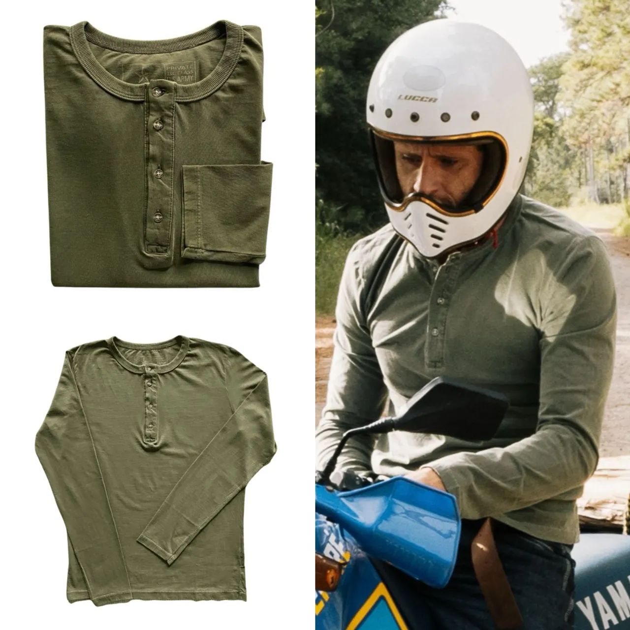 Camiseta Henley Doughboy - Foto 5