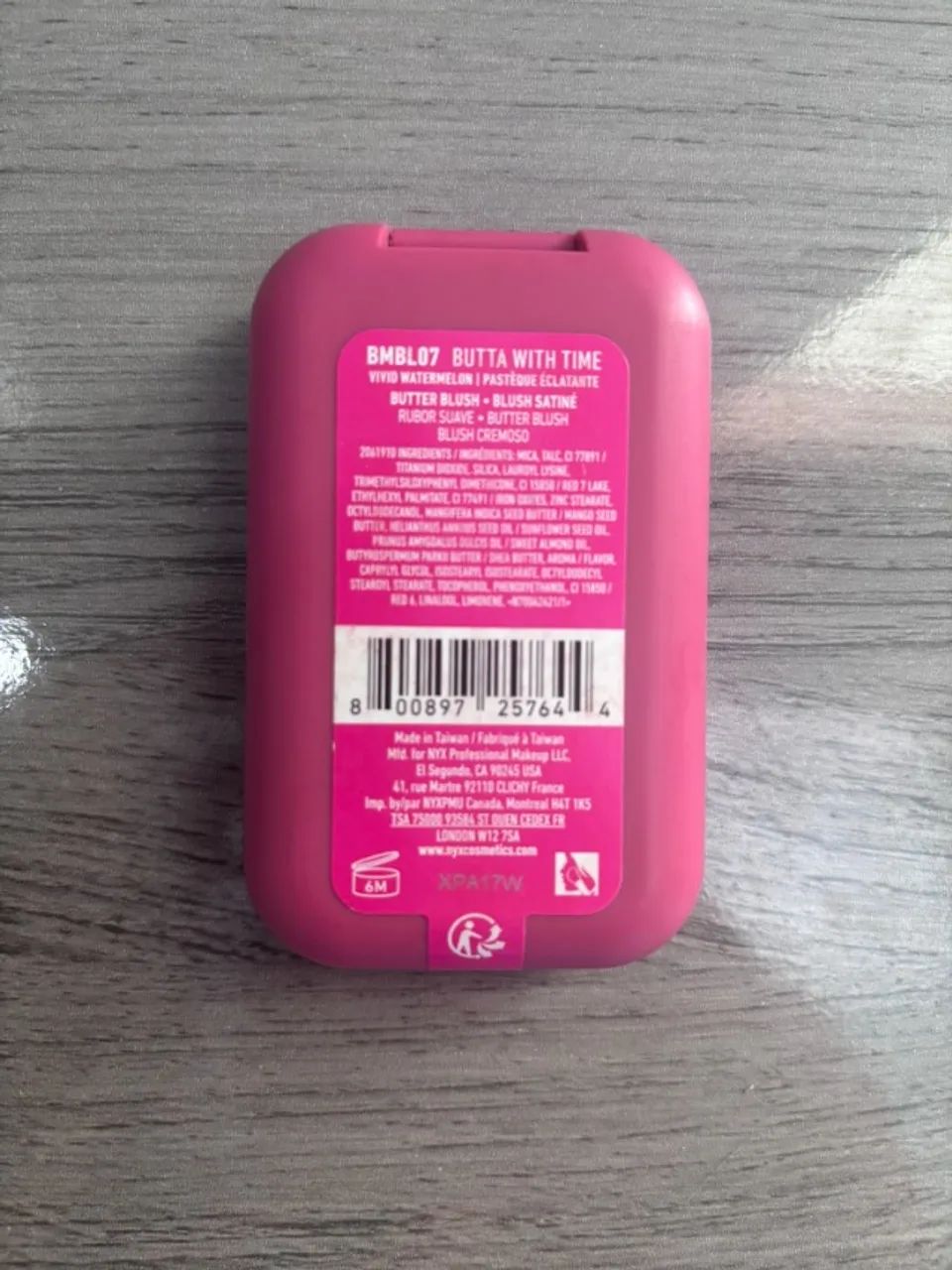Buttermelt Blush na cor Butta With Time da marca NYX - Foto 4