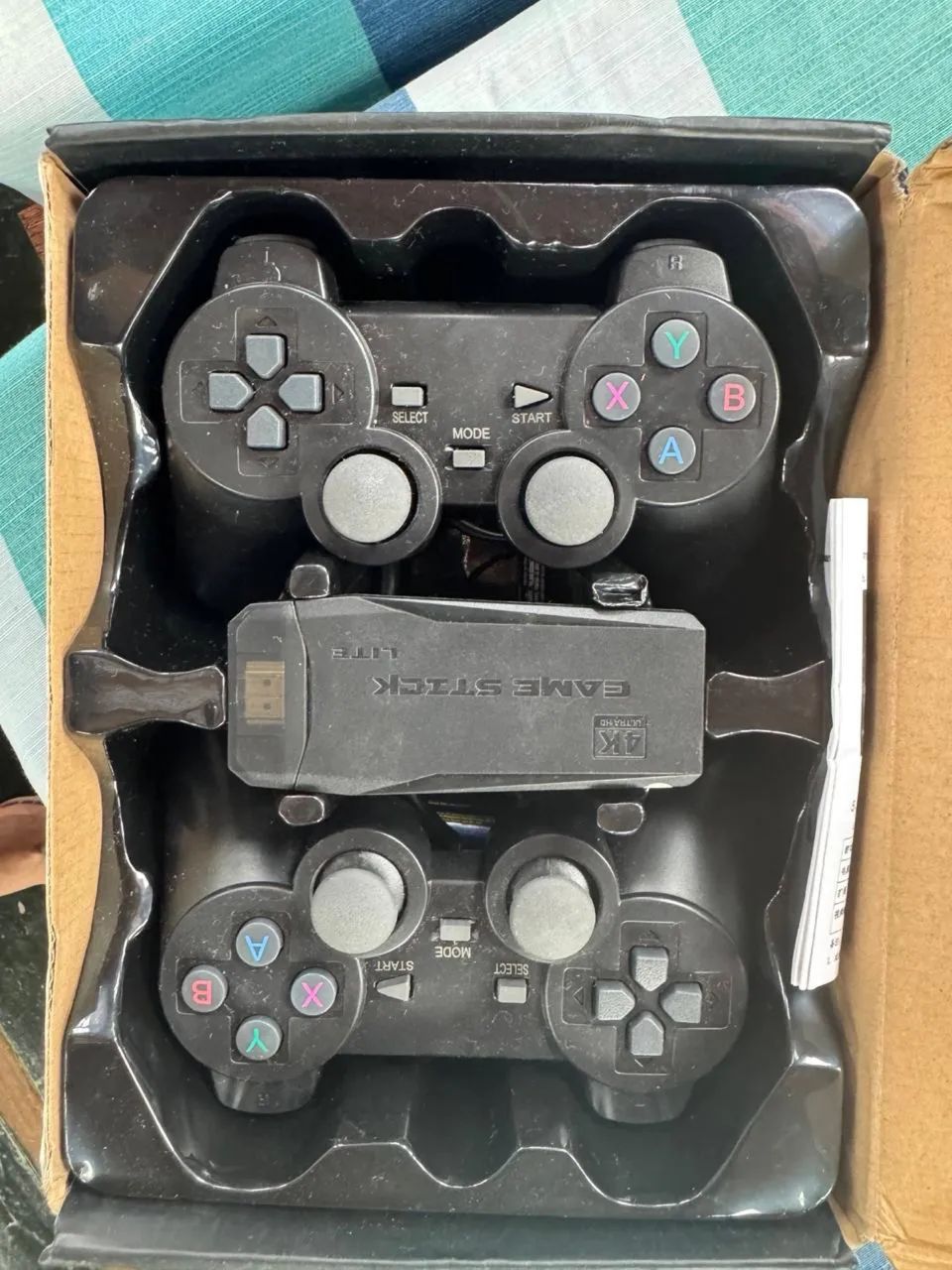 Console Game Stick 4K com 2 controles sem fio - Foto 2