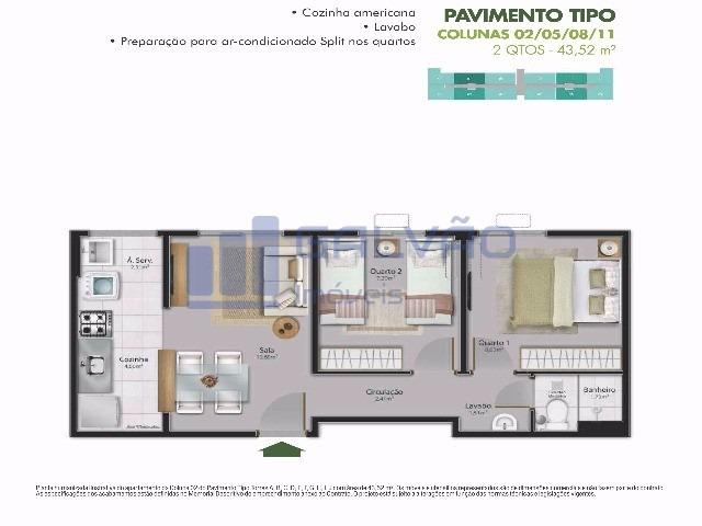 MR-2Q em Residêncial Centro da Serra, Financiamento MCMV e Entrada Super Facilitada!!! - Foto 19