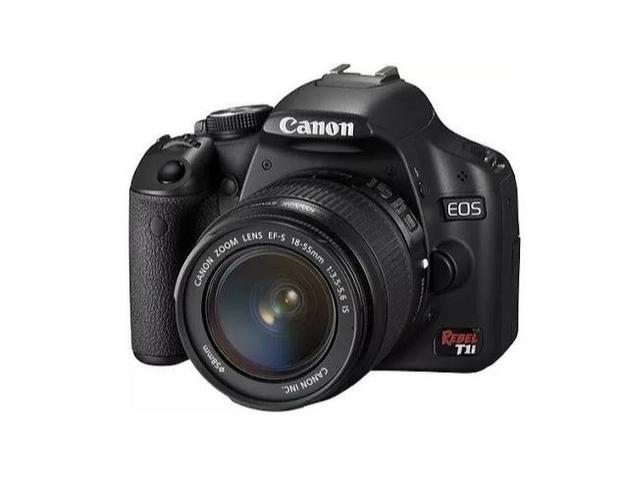 Kit Câmera Profissional Canon EOS Rebel T1i + Lente 18-55mm + Acessórios + Cartão 4GB - Foto 2