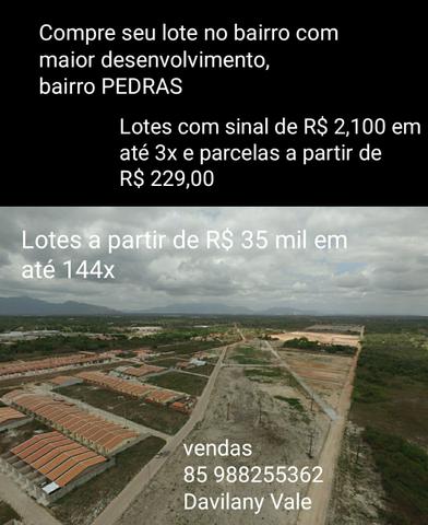 Lotes com entrada facilitada