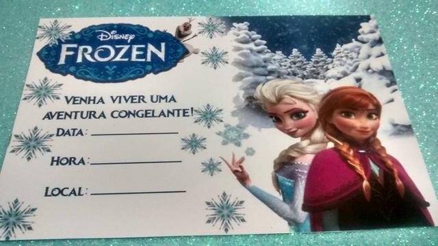 Convites de Aniversários - Com papel Fotográfico - com Verniz UV Total! - Foto 2