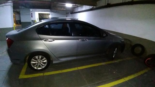 Honda City - 2013 - LX - Cinza - Aut. - GNV 5ª ger. 16 m3 - completo - 77 mil rodados - Foto 8