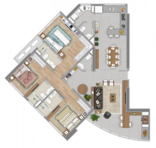 Apartamento à venda com 3 dormitórios em Barra sul, Balneário camboriú cod:1732 - Foto 13