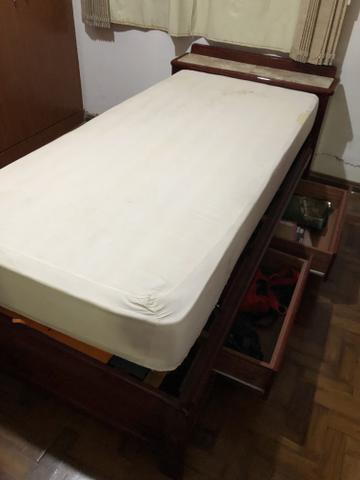 Cama e colchão de solteiro - Foto 2