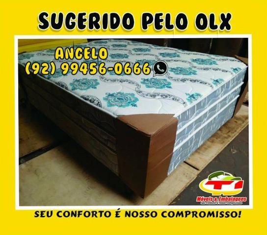 Cama box casal molas pelmex - Foto 3