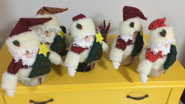Papais Noéis Artesanal - Foto 5