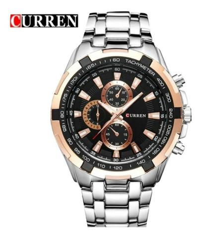 Relógio Masculino Silver Curren® - Original