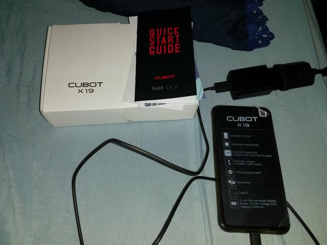 Celular cubot x19 importado
