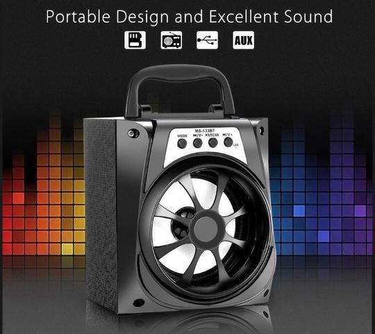 Caixa de Som 1 Alto-falantes Bluetooth Portatil Android celular - Foto 5