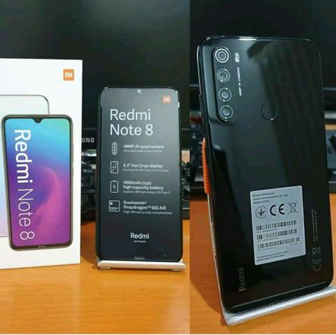 Xiaomi Redmi Note 8 128gb/4gb Global Com 6 Meses De Garantia Cor Preto