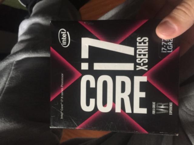 Processador intel i7 7740x novo 500,00 somente hoje