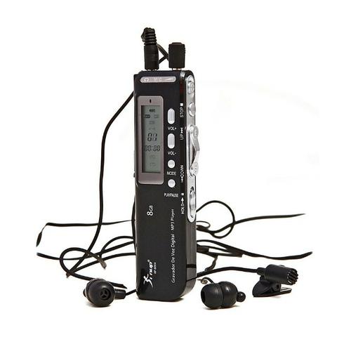Gravador de Voz Digital com Display Lcd Kp-8004 Knup 8Gb Saída para P2 Mp3 Player Usb Rj11 - Foto 5