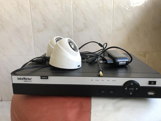 Vendo Dvr da Intelbras com duas câmera em Hd - Foto 2