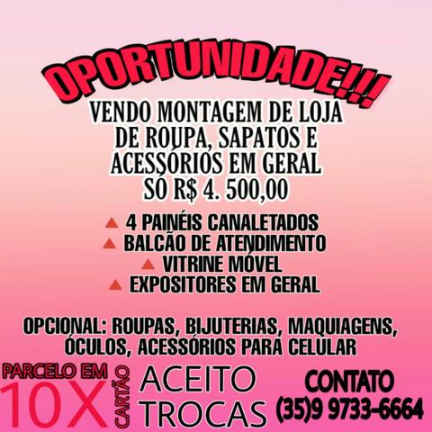 Montagem de loja