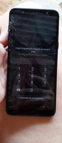 J8 64 GB TRINCADO MAIS FUNCIONA NORMALMENTE