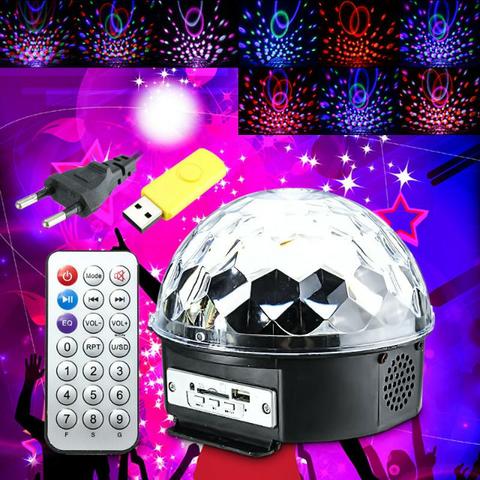 Meia bola de led